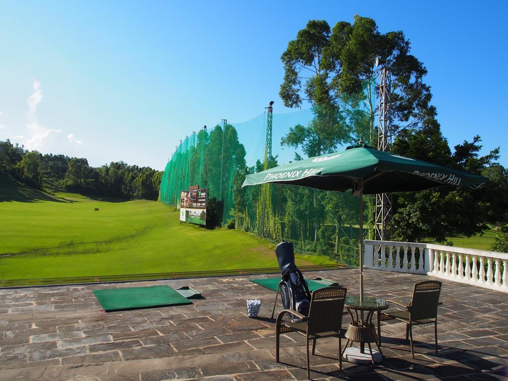 Phoenix Hill Hotel Dongguan - Golf Course Shop Exterior foto